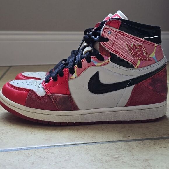 Nike Spider-Man Sneakers BTS HTF Spiderverse - Picture 4 of 10